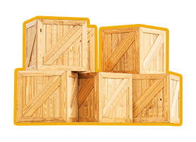 Dřevěné bedny